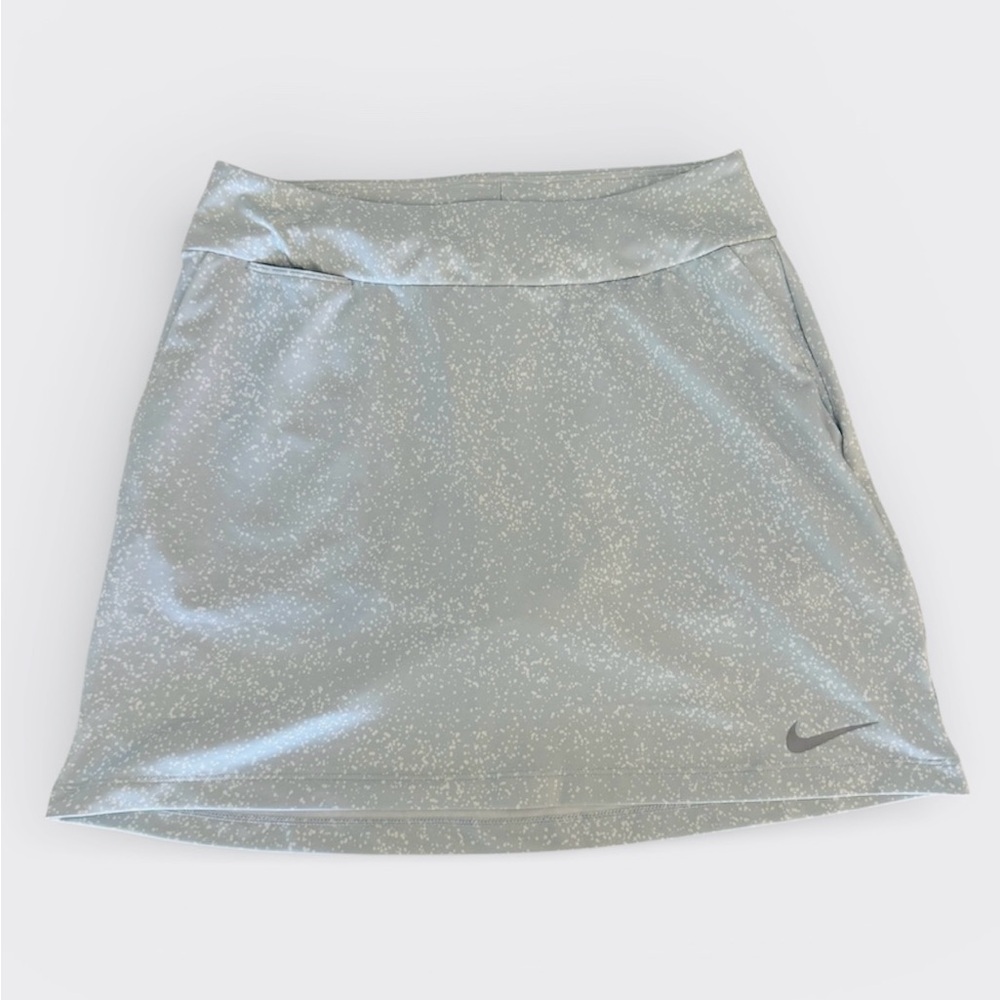 Nike Women's Seafoam Gray Dry Fit Tennis Skirt Sz XS Pickleball Athletic